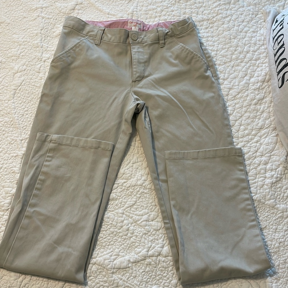 Cat‎ &Jack size 16 khaki pants-2 pairs included